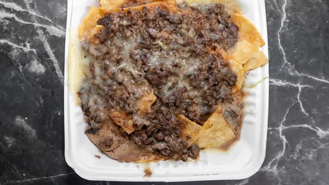 Nachos with Meat.