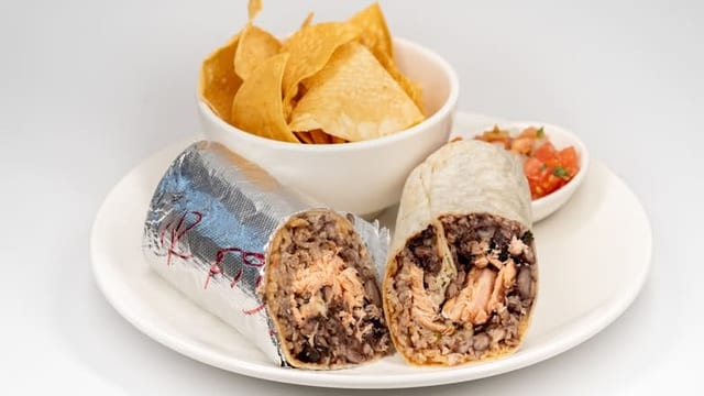 Regular Fish Burrito.