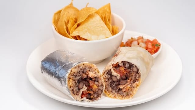Baby Fish Burrito.
