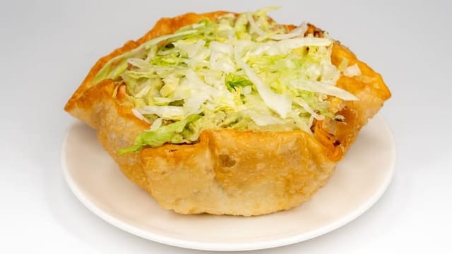 Fish Tostada.